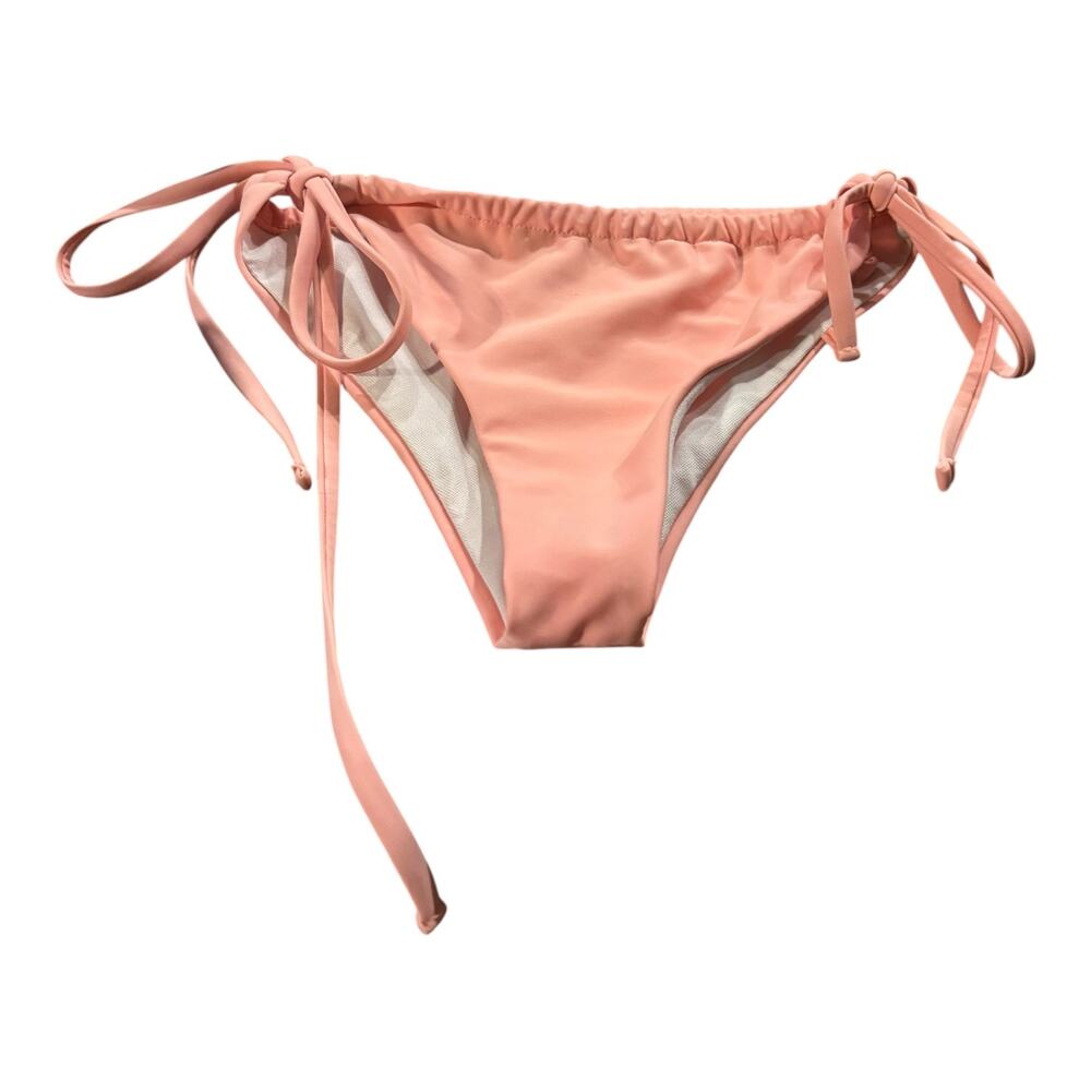 Peach String Bikini Bottom Size S